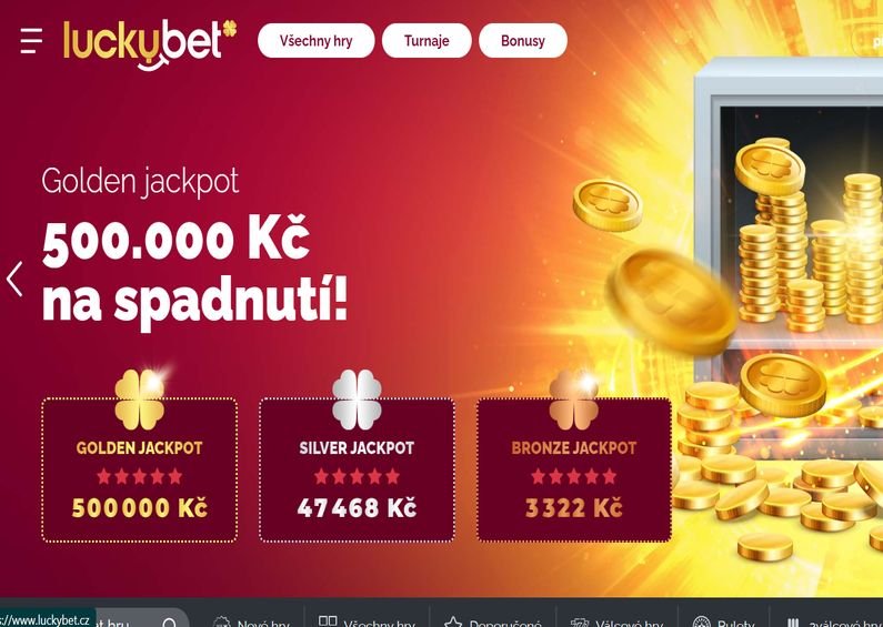 LuckyBet Recenze☑️ | 300 CZK für die Registrierung 🔥