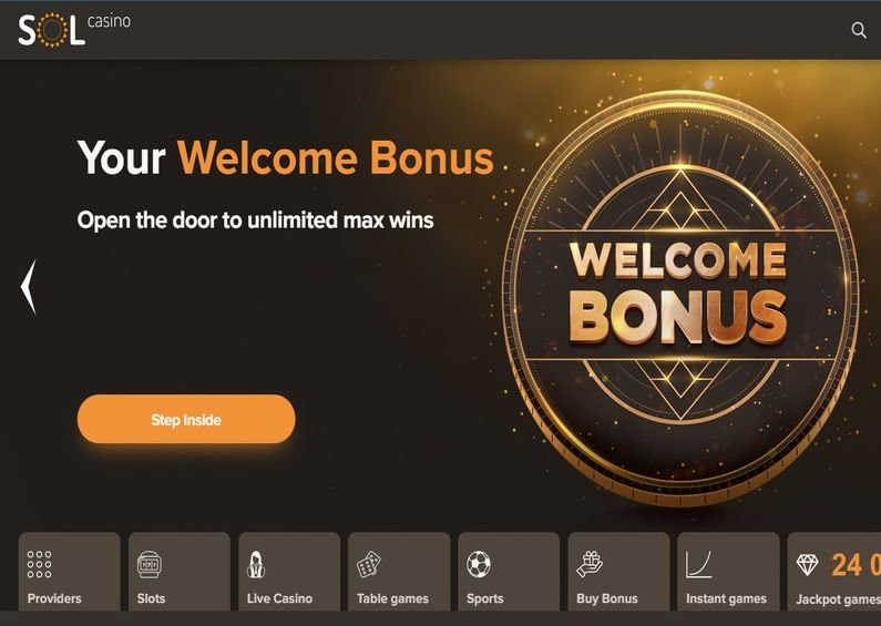 Sol Casino Bewertung ☑️ | 100% bis zu 600 € + 500 FS 🔥