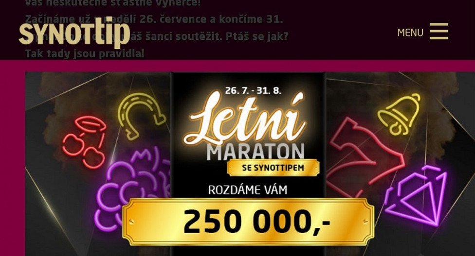 Sommermarathon mit SynotTIPEM mit 250 000,- Garantie