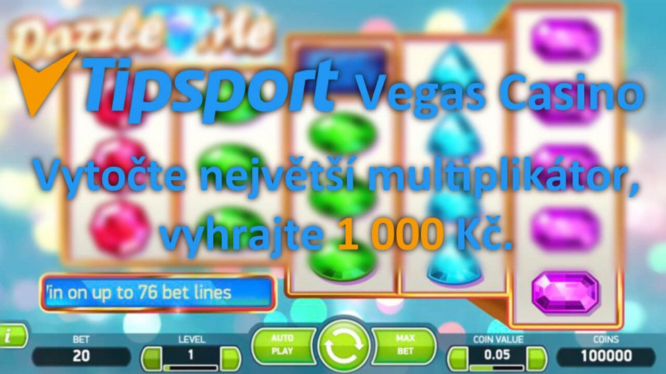 Tipsport Vegas Casino Tournament: Glück am Spielautomaten bedeutet heute Abend noch größere Gewinne!