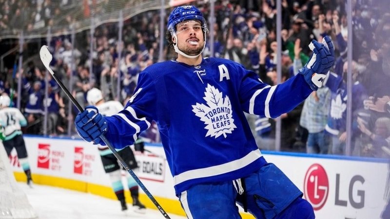 NHL-Torschützenkönige: Auston Matthews regiert, Pastrnak in den zweiten Zehn