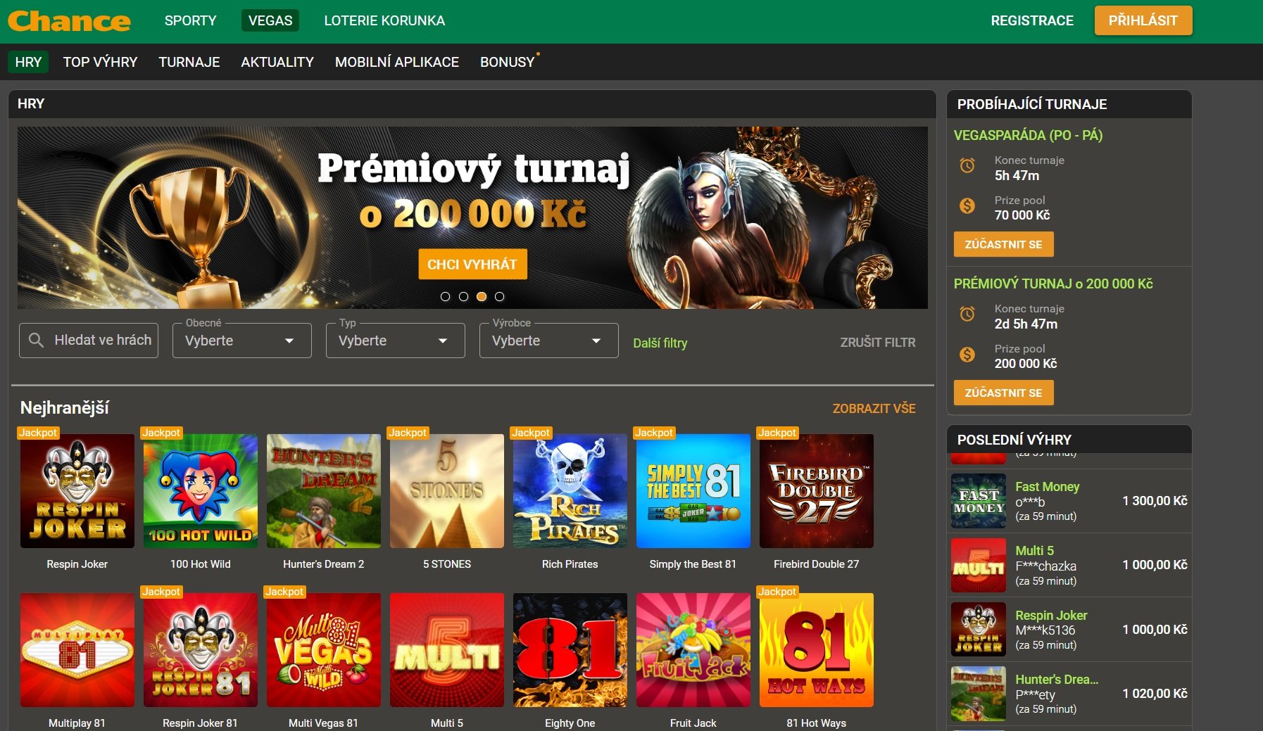 Etwas Kurzes und Nützliches über Chance Vegas Slots🎰