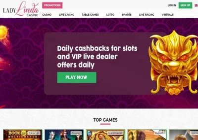 Lady Linda Casino Review ☑️ | 300% bis zu 1.000 € 🔥