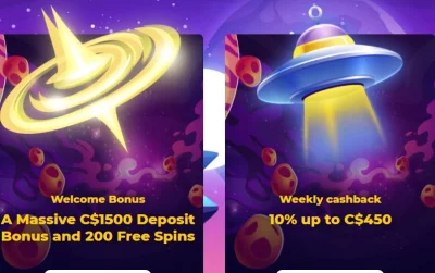 Was ist der Willkommensbonus von CosmicSlot Casino?