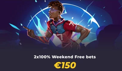 2x100% Wochenend-Gratiswetten bis zu 150 € bei Powbet!