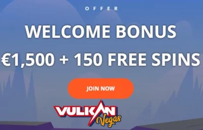 🎁Großer Willkommensbonus bei Vulkan Vegas🎁