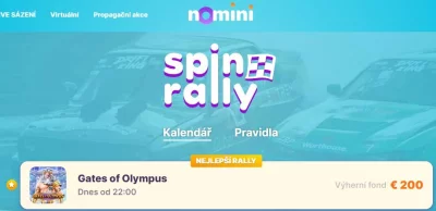 🔥Spin Rally im Nomini Casino! 🔥