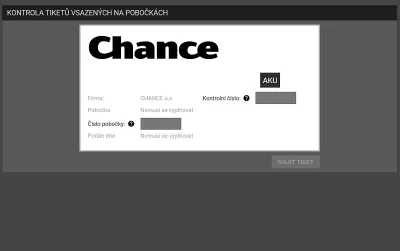 Chance - Schnell und einfach ein Ticket prüfen