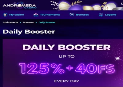 🚀Andromeda Casino bietet Daily Booster🚀