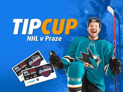 Tippcup für 400 Tickets für die NHL in Prag und die Netze! (ab 9. September 2022)