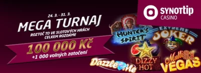 MEGA TOURNAMENT im SynotTip Casino