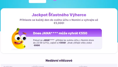 Nomini Casino - Lucky Winner Jackpot🔥