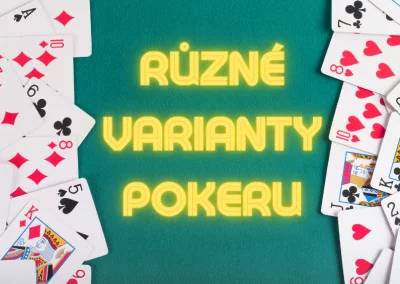 Texas Hold'Em, Omaha, Stud Poker oder was ist der Unterschied zwischen ihnen?