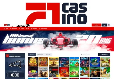 Lernen Sie die F1 Casino Boni kennen