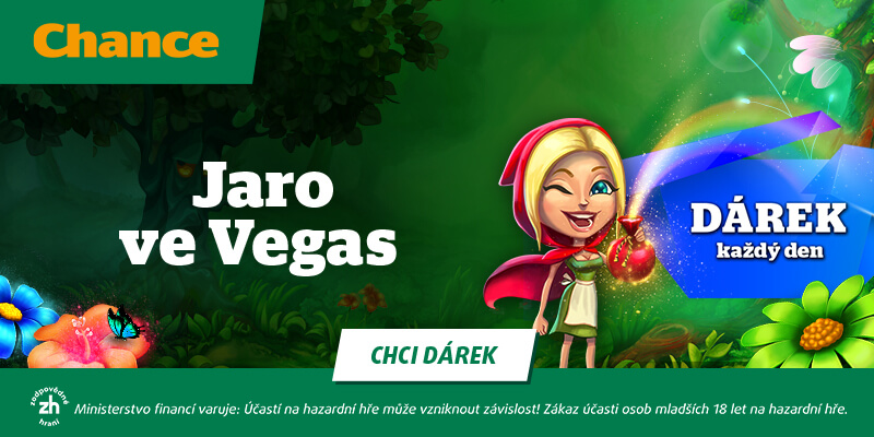 Chance Vegas - jarní promoakce. Zdroj: casino-automaty-hry-zdarma.cz