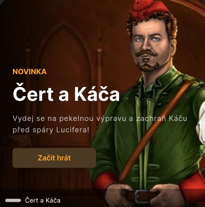 Tech4Bet automat Čert a Káča