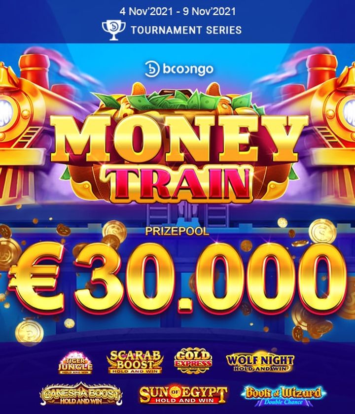 Money Train turnaj - cover