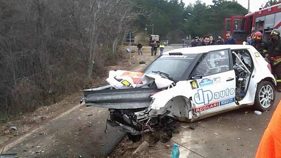 Kubica nehoda rallye